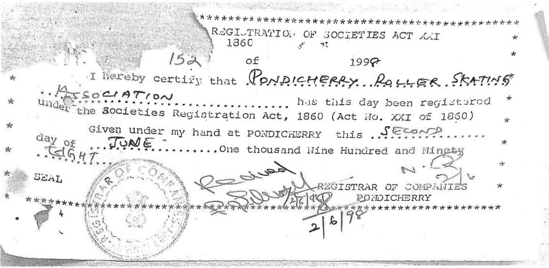 PRSA Registration Certificate